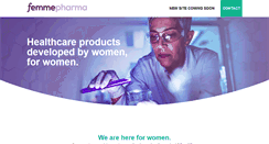 Desktop Screenshot of femmepharma.com